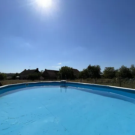 Grande Ferme Avec Piscine Privee Et Animaux Acceptes A Chappes - Fr-1-489-90 Vakantiehuis *